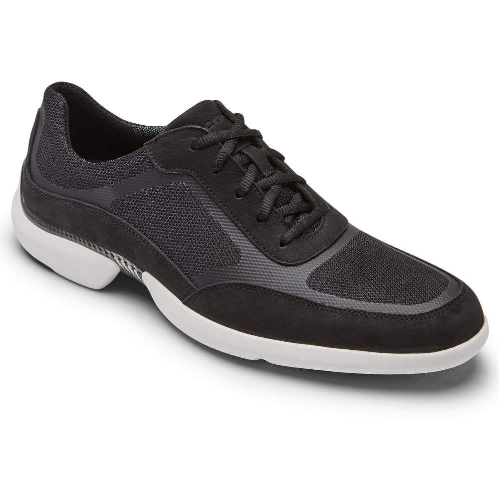 Rockport Sneakers Herren Schwarz - Total Motion Advance Sport Mesh Shoe - KWJBON951